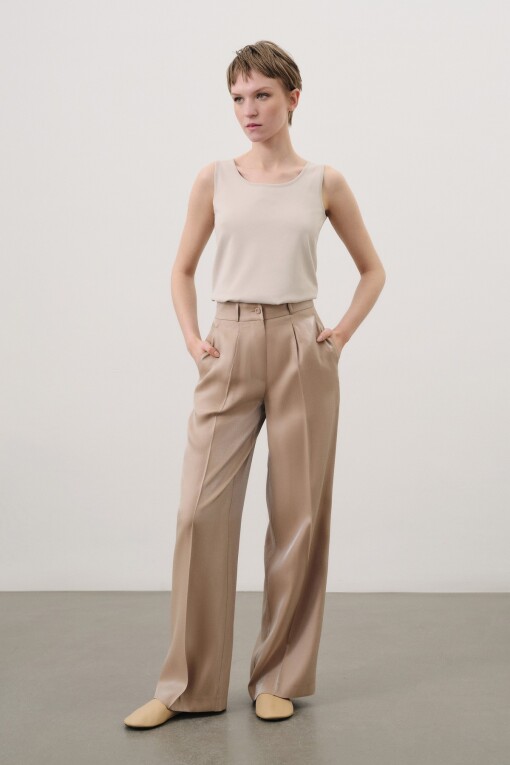 Beige Women’s Pants 