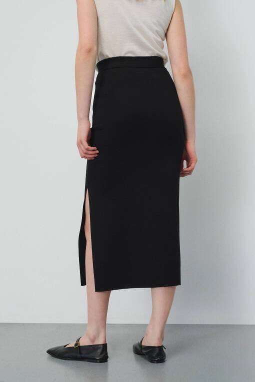 Black Pencil Skirt - 3