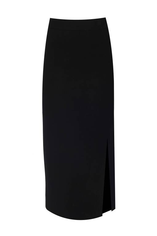 Black Pencil Skirt - 4