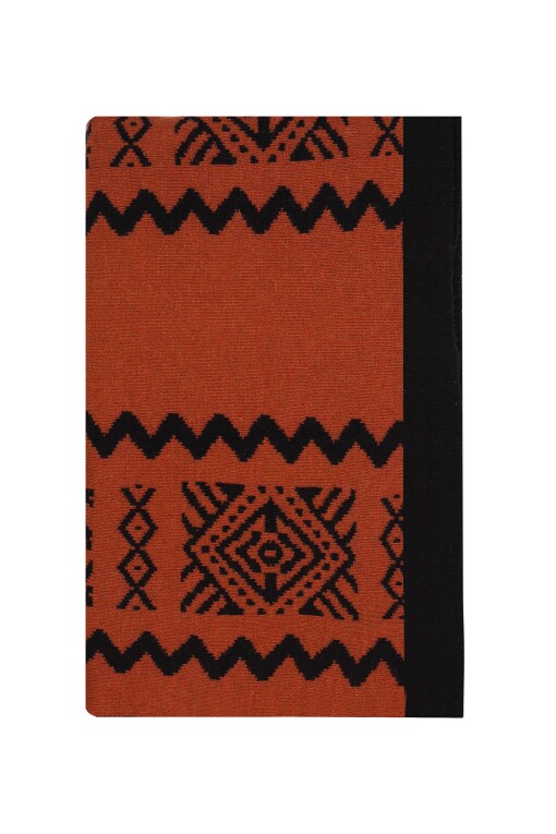 Ethnic Patterned Blanket in Cinnamon 