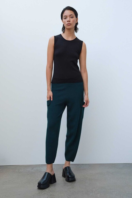 Green Cargo Tricot Trousers 