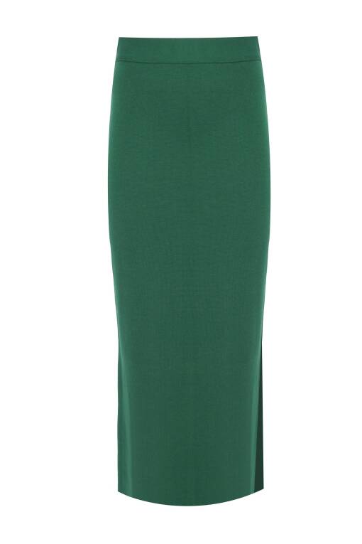 Green Pencil Skirt - 5