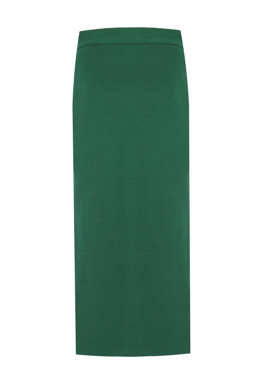 Green Pencil Skirt - 6