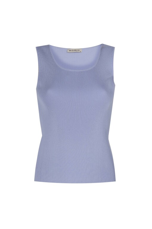 Lilac Basic Knit Women’s Tank Top 