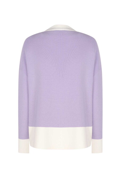 Lilac Cardigan - 7