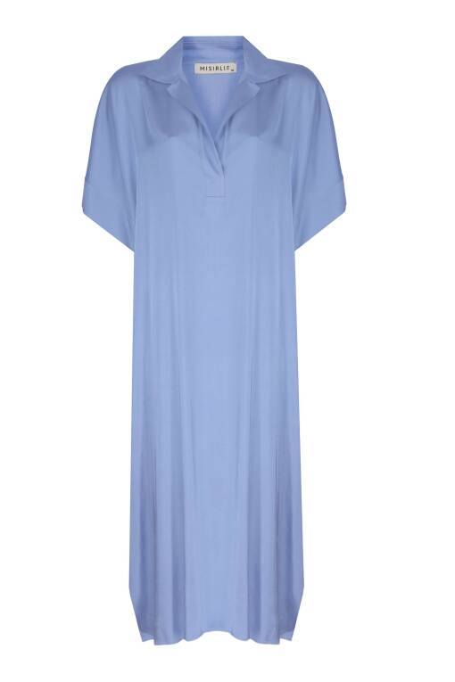 Long Dress in Lilac - 4