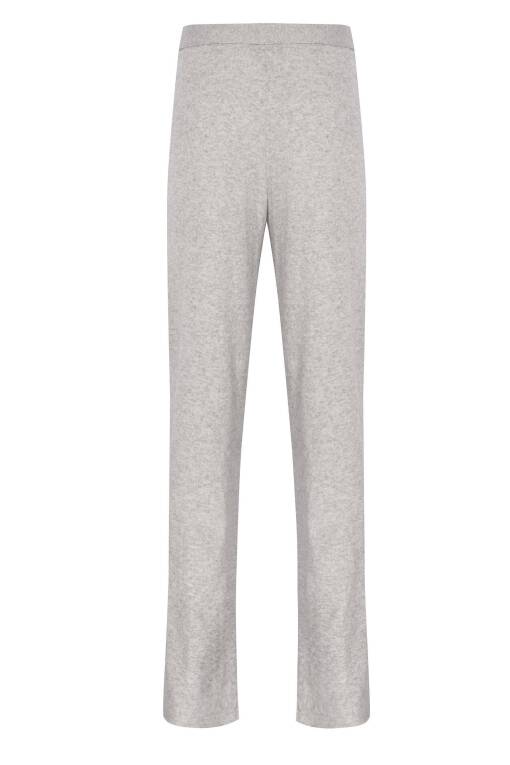 Loose Fitted Gray Pants - 5