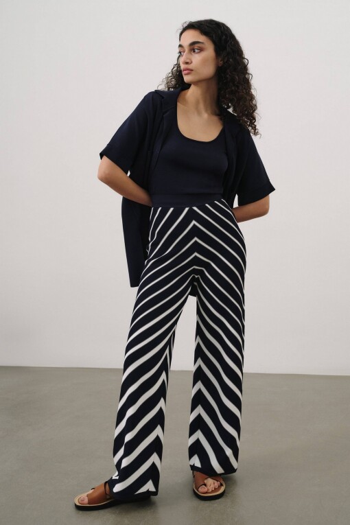 Navy Blue Women’s Pants 