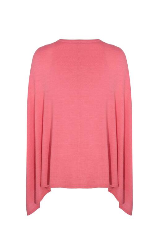 Pink Cape Sweater - 5