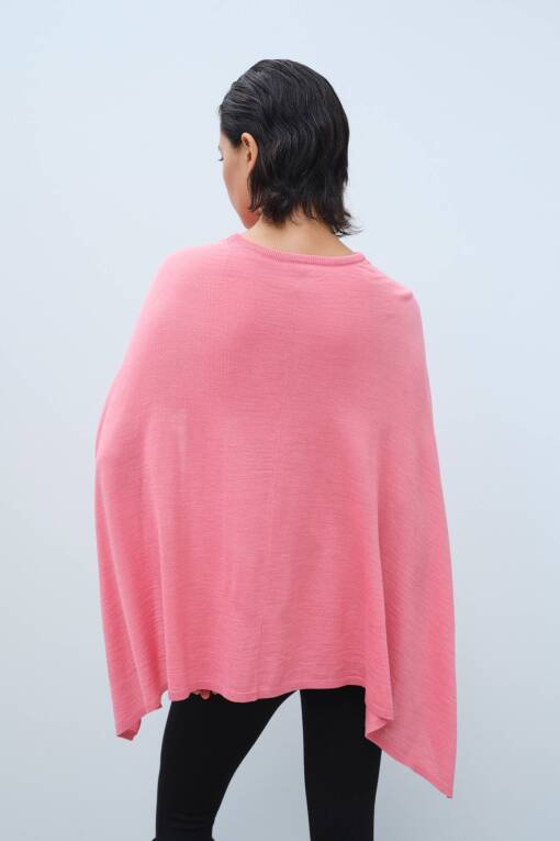 Pink Cape Sweater - 3