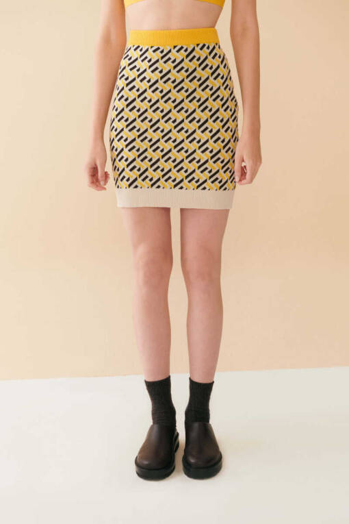 Alberta Skirt Yellow - 1