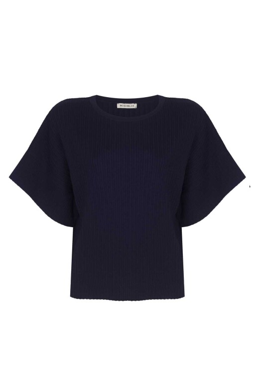 Dark Blue Sweater - 4