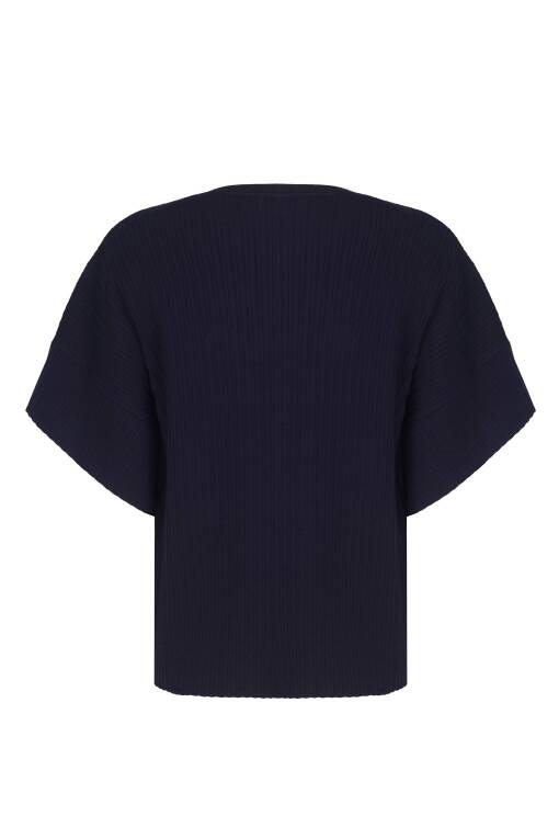 Dark Blue Sweater - 5