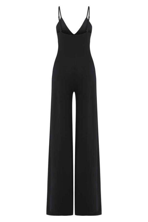 Jumpsuit with Thin Straps - 5