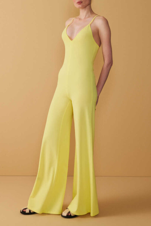 Jumpsuit with Thin Straps 