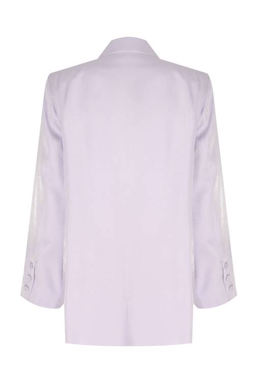 Lilac Jacket with Glitter Detail - 6