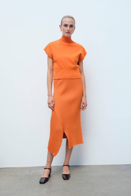 Orange Skirt - 1