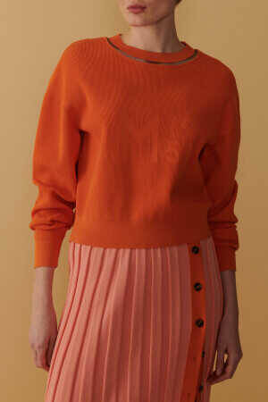 Orange Thessaloniki Sweater - 10