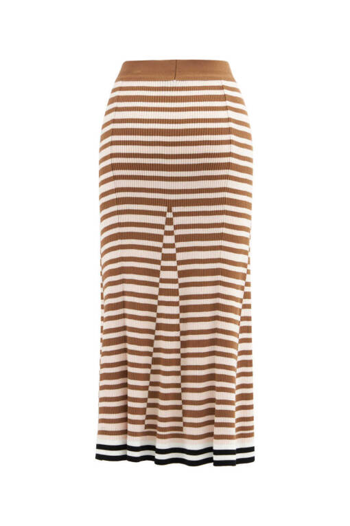 Powder Pink Striped Dress - 6