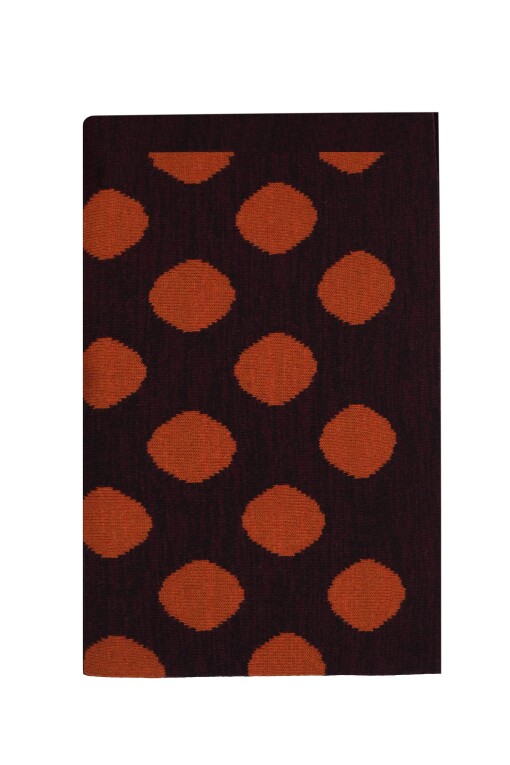 Spotted Pattern Purple Cinnamon Color Blanket 