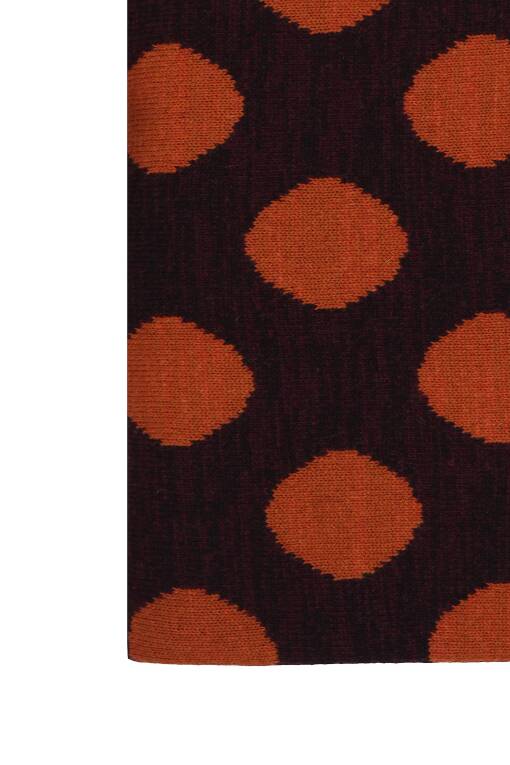 Spotted Pattern Purple Cinnamon Color Blanket - 2