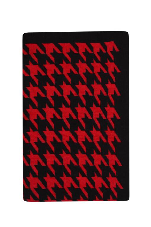 Siyah Kırmızı Battaniye - 1