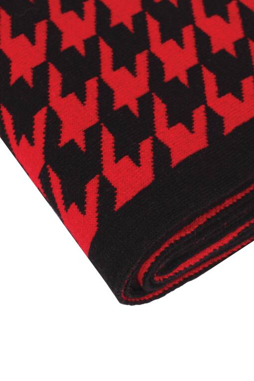 Siyah Kırmızı Battaniye - 3