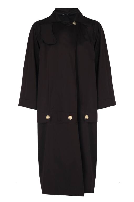 Two Pieces Black Coat - Jacket - 5