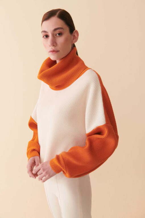 Orange Sweater 