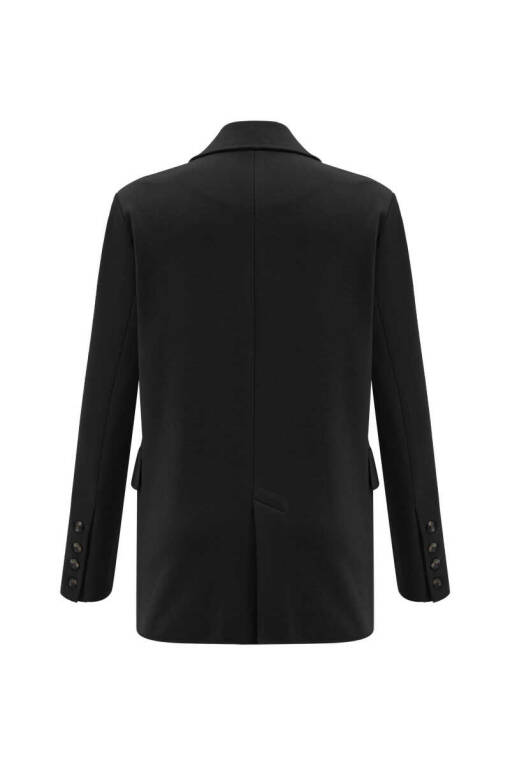 Siyah Blazer Ceket - 6