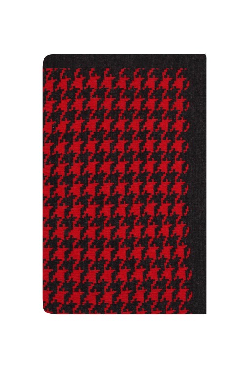Antrasit Kırmızı Battaniye 