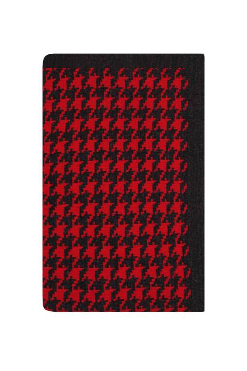 Antrasit Kırmızı Battaniye - 1